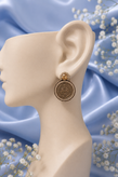 گوشواره سکهای نگیندار